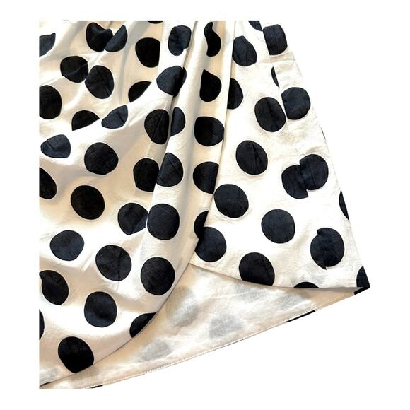Lovers + Friends Paris Polka Dot Skirt Black and White Small - Picture 5 of 10